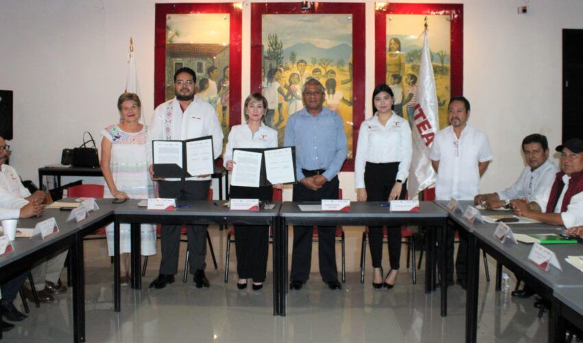 Firman ITEA – CONAFE Convenio de Colaboración Interinstitucional