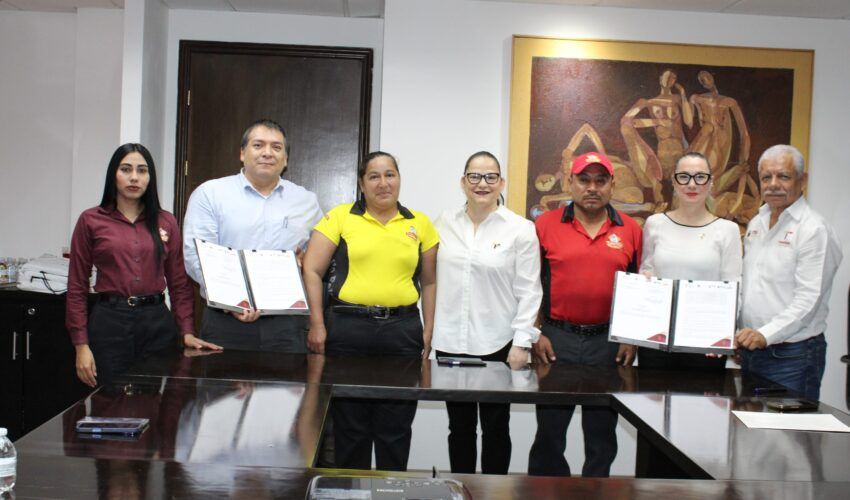 Firma ITEA convenio de colaboración con la empresa “Gravte Comercializadora e Insumos” (Pollo Feliz)