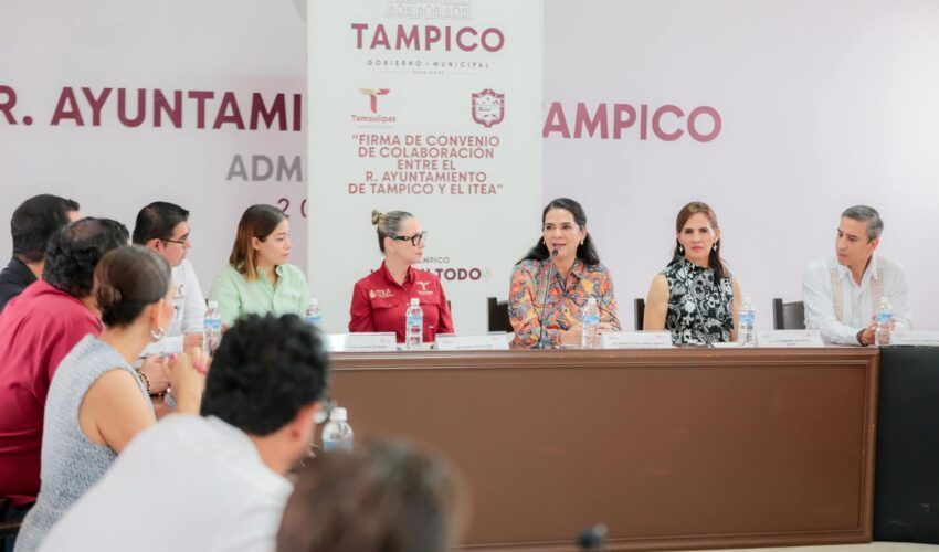 5 Firma de Convenio ITEA- R Ayuntamiento Tampico