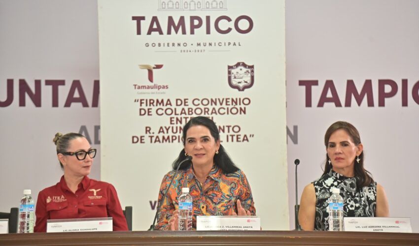 6 Firma de Convenio ITEA- R Ayuntamiento Tampico