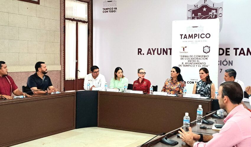 7 Firma de Convenio ITEA- R Ayuntamiento Tampico