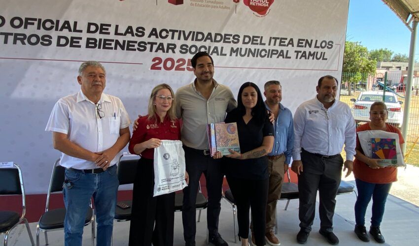 INICIA ACTIVIDADES ITEA EN LOS CENTROS DE BIENESTAR SOCIAL MUNICIPAL TAMUL EN REYNOSA